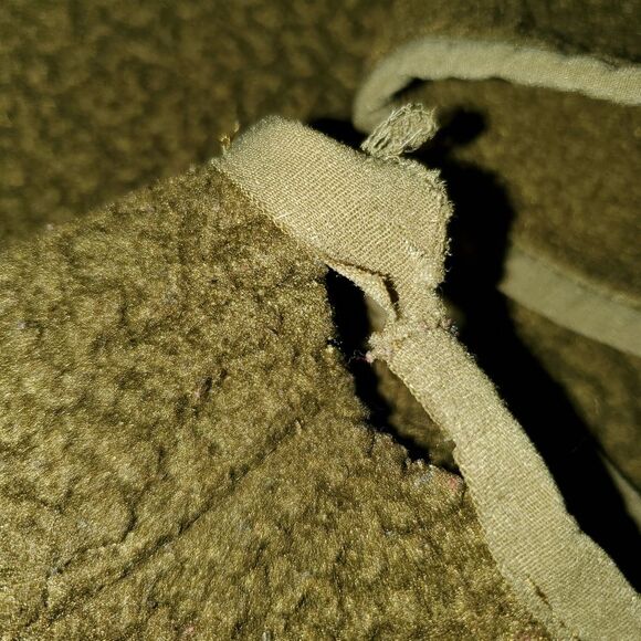 PATAGONIA Retro Pile Fleece Green Brown Half Zip Pullover - Picture 12 of 13